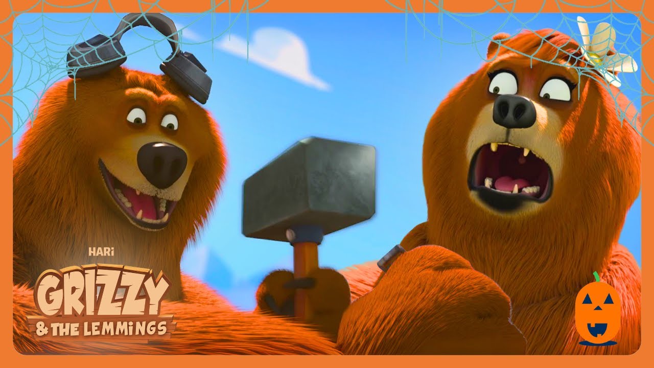 Grizzy & The Lemmings - Beart Art Chaos 🎨 Full Episode 🎃 WildBrain Bananas