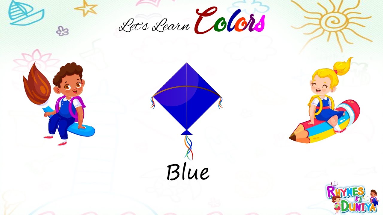Learn Colors with Fun and Games! Best Educational Video for Kids | Learn Every Color Name in 5Minute