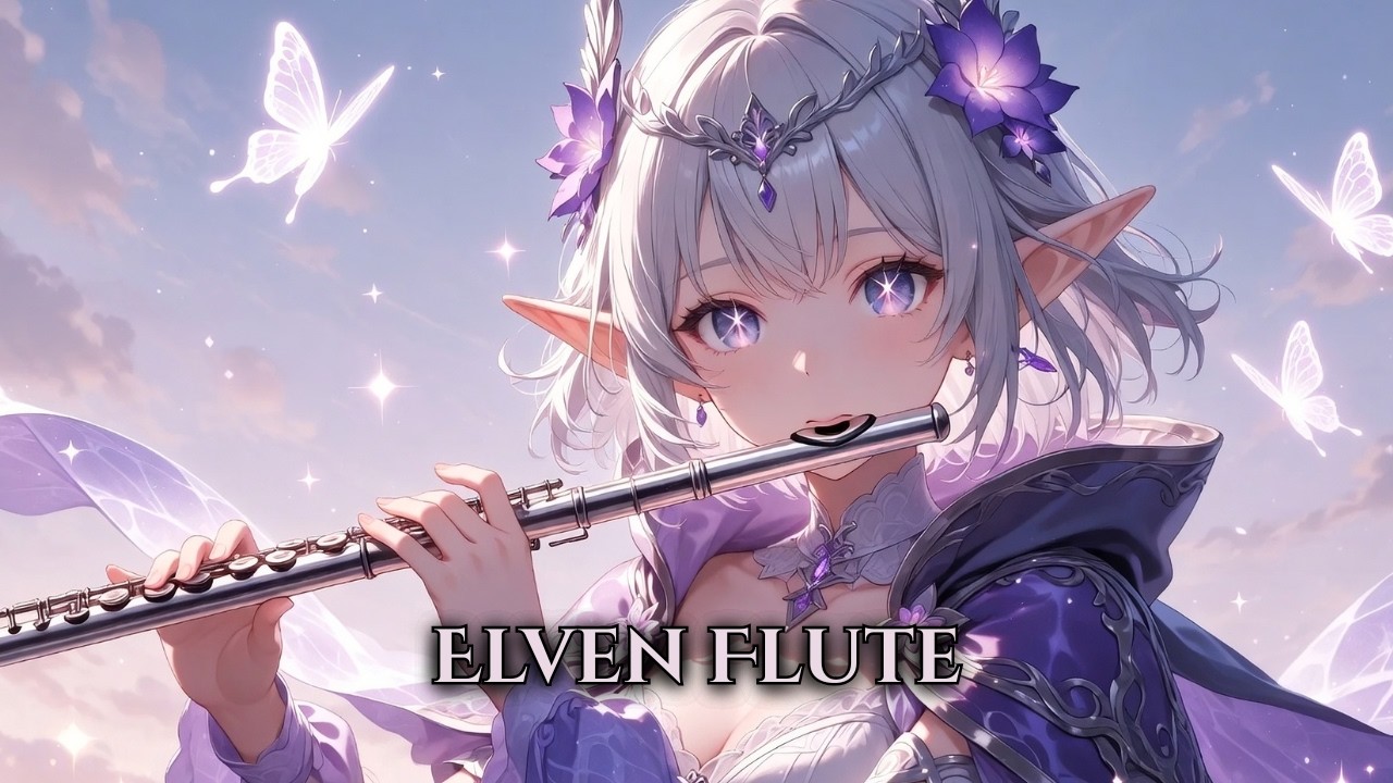 Elven Flute Melody ✨ Magical Celtic Music for Study & Calm Focus【作業用BGM】