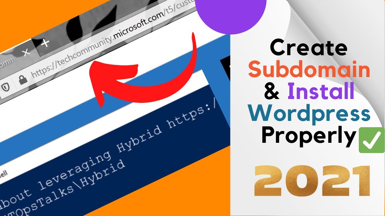 How to Create Subdomain and install WordPress via cPanel 2023 🔥 (Easiest Method)