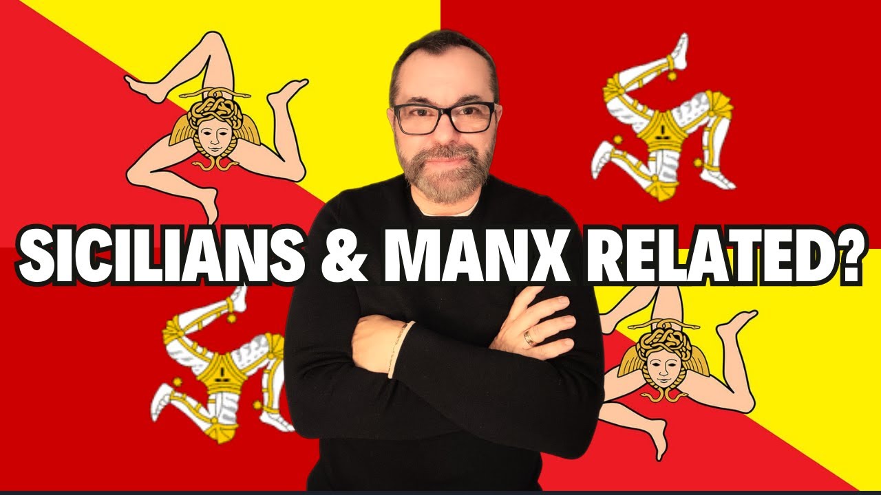 Why do the SICILIAN and Isle of Man FLAGS look similar? #flags