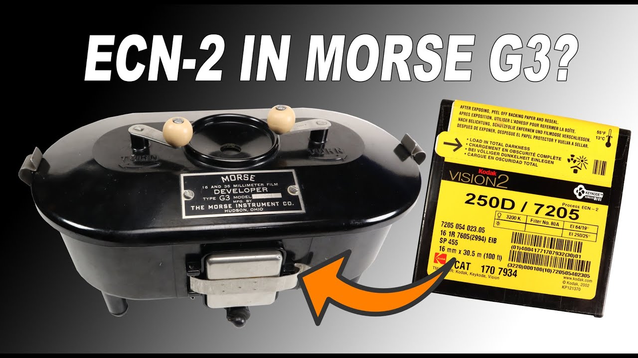 Processing ECN-2 Film in a Morse G3 Tank | Is it Possible? | Remjet Removal | Filmboy24