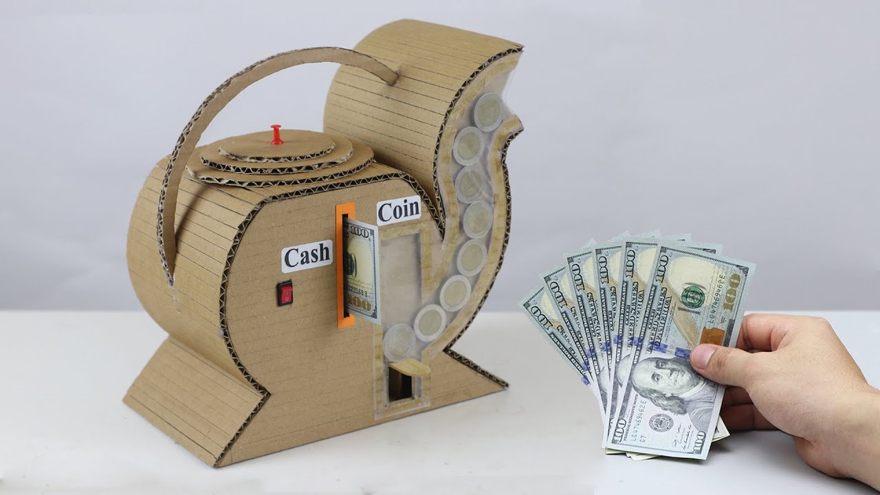 Build Personal Pot Bank Saving Coin and Cash