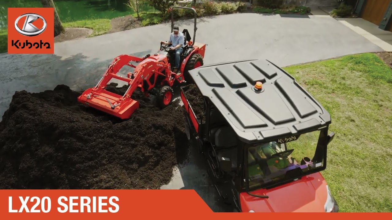 Maximize Productivity with Kubota LX20 Series Compact Tractor