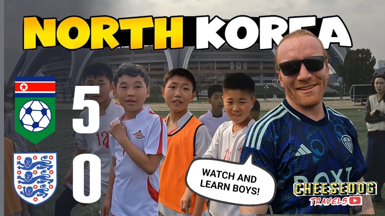 Teaching North Korean Kids How to Play Football! (NORTH KOREA) Part 3 🇰🇵