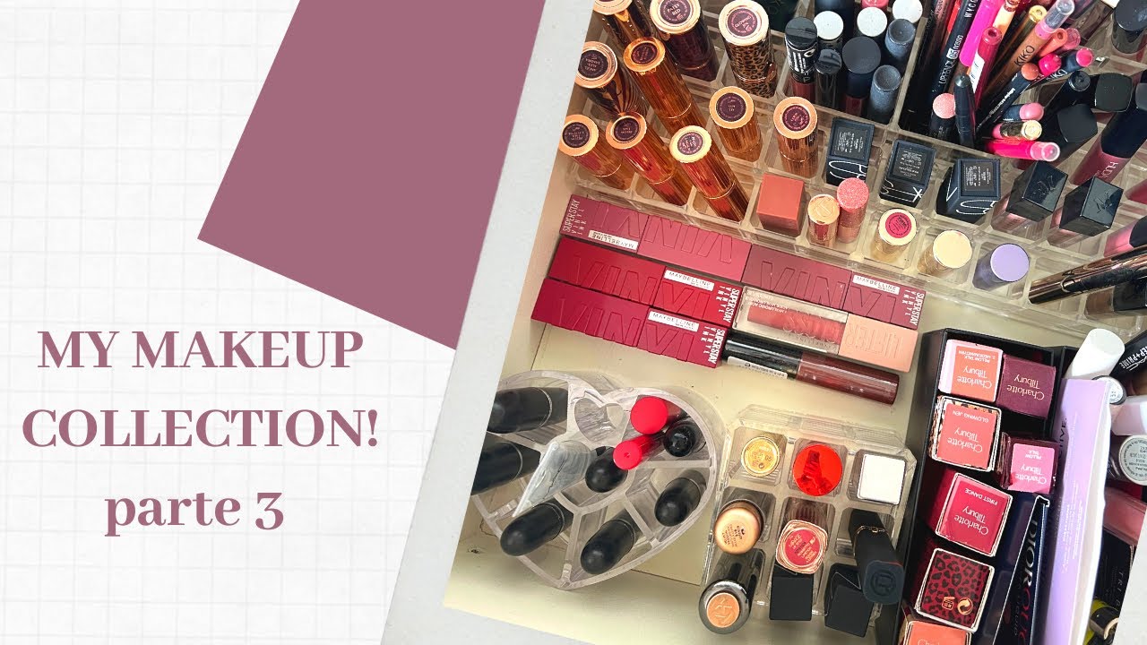 MY MAKE-UP COLLECTION 2022 ( TERZA PARTE) ! TUTTI I MIEI PRODOTTI LABBRA || Antonella Paglino