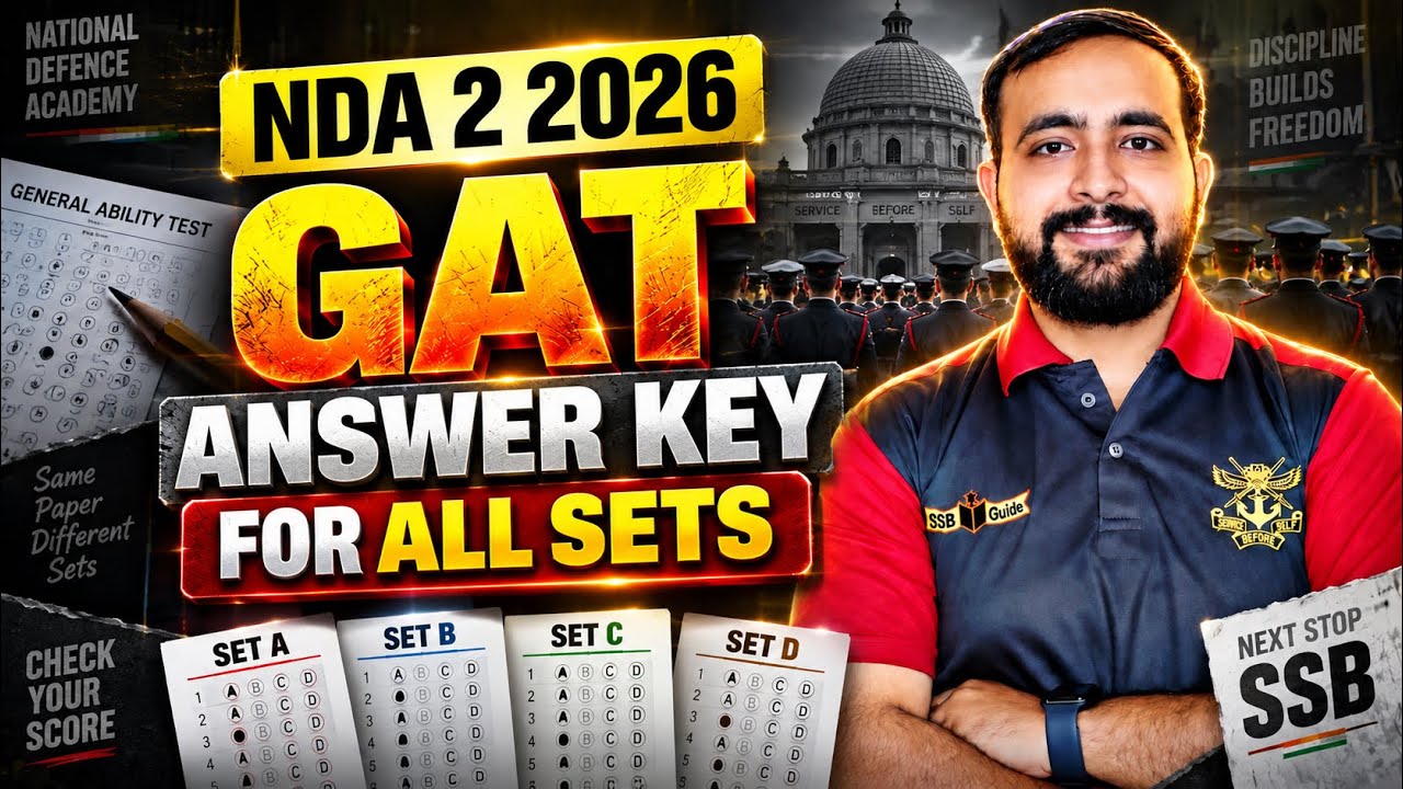 🚨 NDA 2 2026 GAT ANSWER KEY OUT 🔥 | ALL SETS A, B, C & D | Check Your Score NOW!