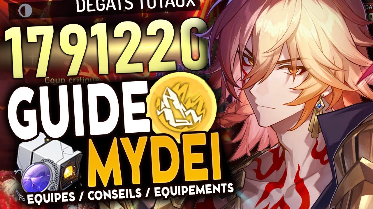 Un vrai BERSERKER ! | Guide MYDEI : Teams, Reliques & Cône de Lumière | Honkai Star Rail