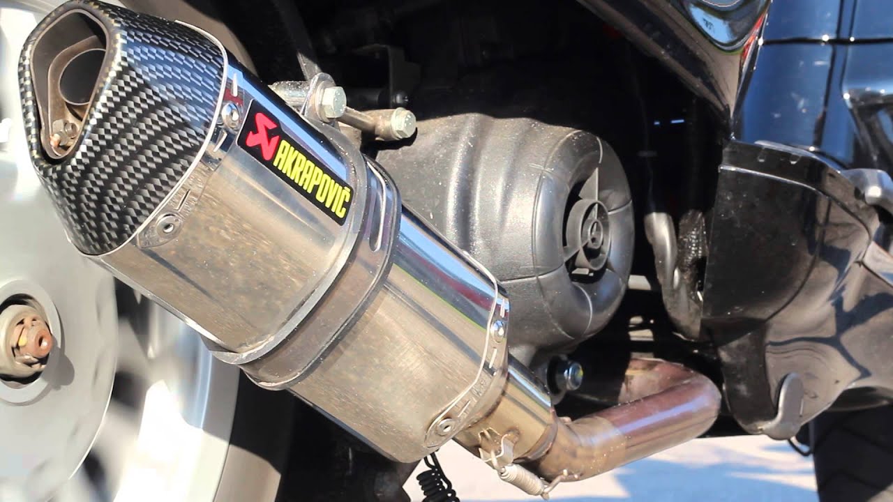 Vespa Sprint 50cc 4T2V + Akrapovic Exhaust