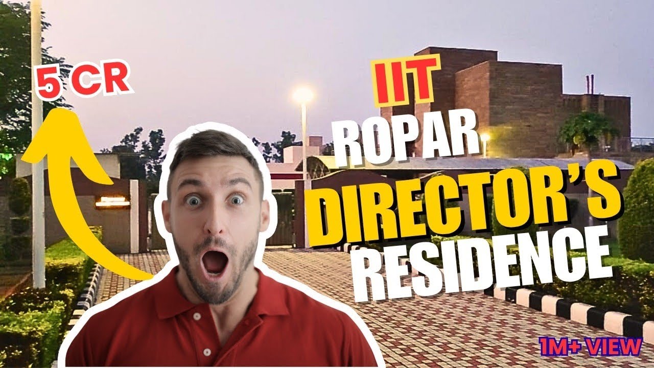 IIT ROPAR director's Residence Video | Prof. Rajeev Ahuja House | #iitropar#iit#iitjee#iitjee 