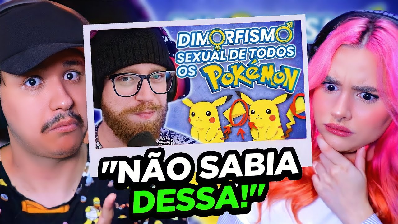 NÃO SABIAMOS das diferença de TODOS os Pokémon MACHO e FÊMEA!