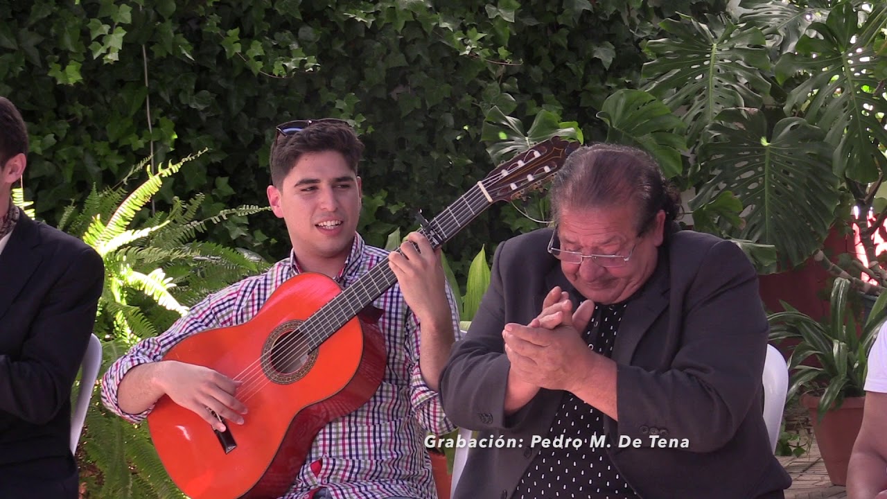 El Remache, Rubén Lara y José de Pura  Bulerías  Fiesta en Mairena  Parte 6ª