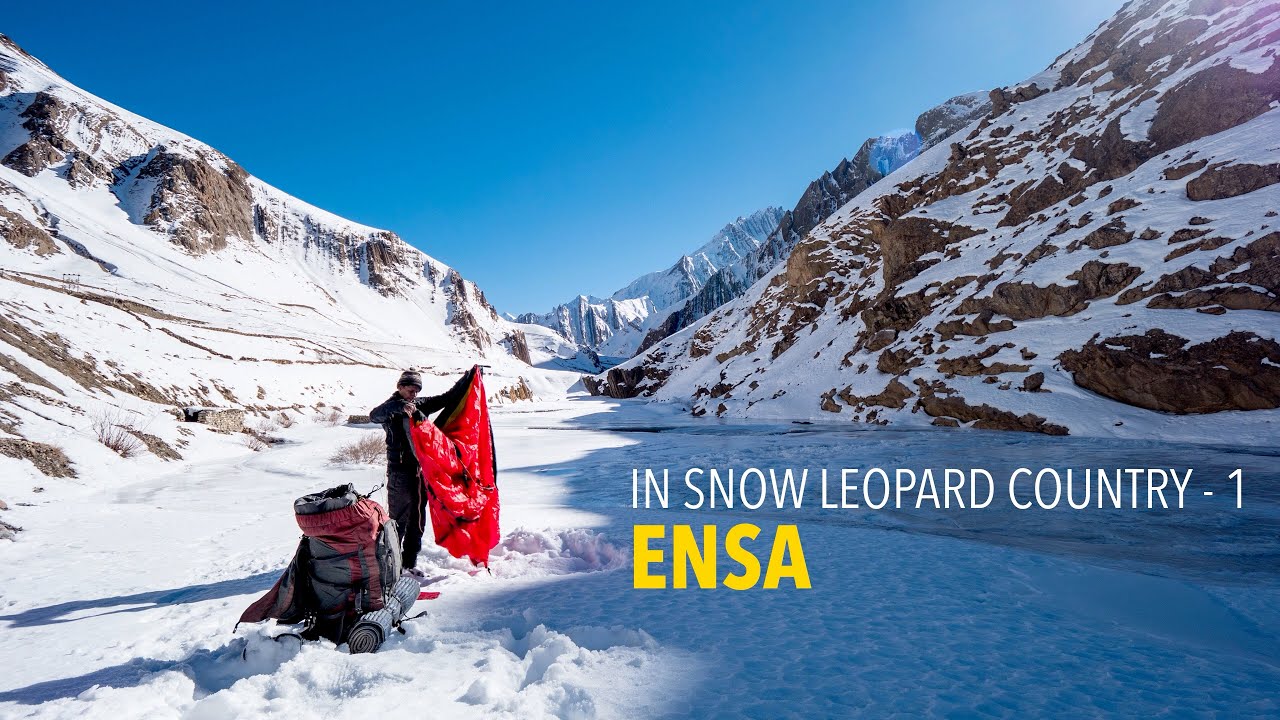 Winter Camping and Wildlife Spotting at Ensa | Pin Valley, Spiti | In Snow Leopard Country - 1/6