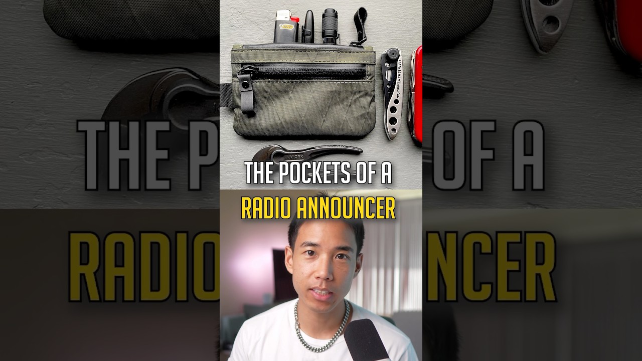 He has the PERFECT pouch EDC!