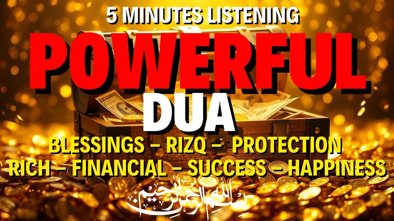 MIRACLE DUA for Rizq & Protection – Your Life Will Never Be the Same! (Inshaallah)