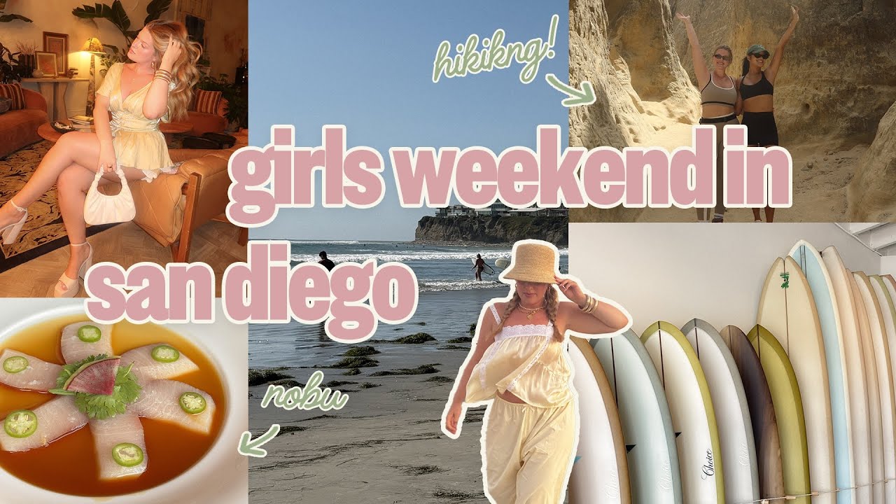 the ultimate san diego girls trip itinerary 🌴🌞🌊🍹🌮🐚