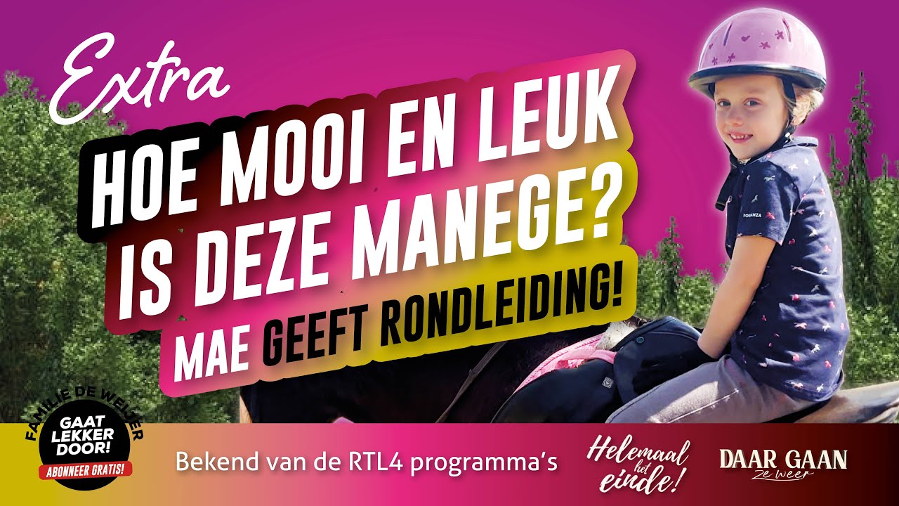 Ontdek de Mooie Manege met kleine Manege Expert Mae de Weijer!