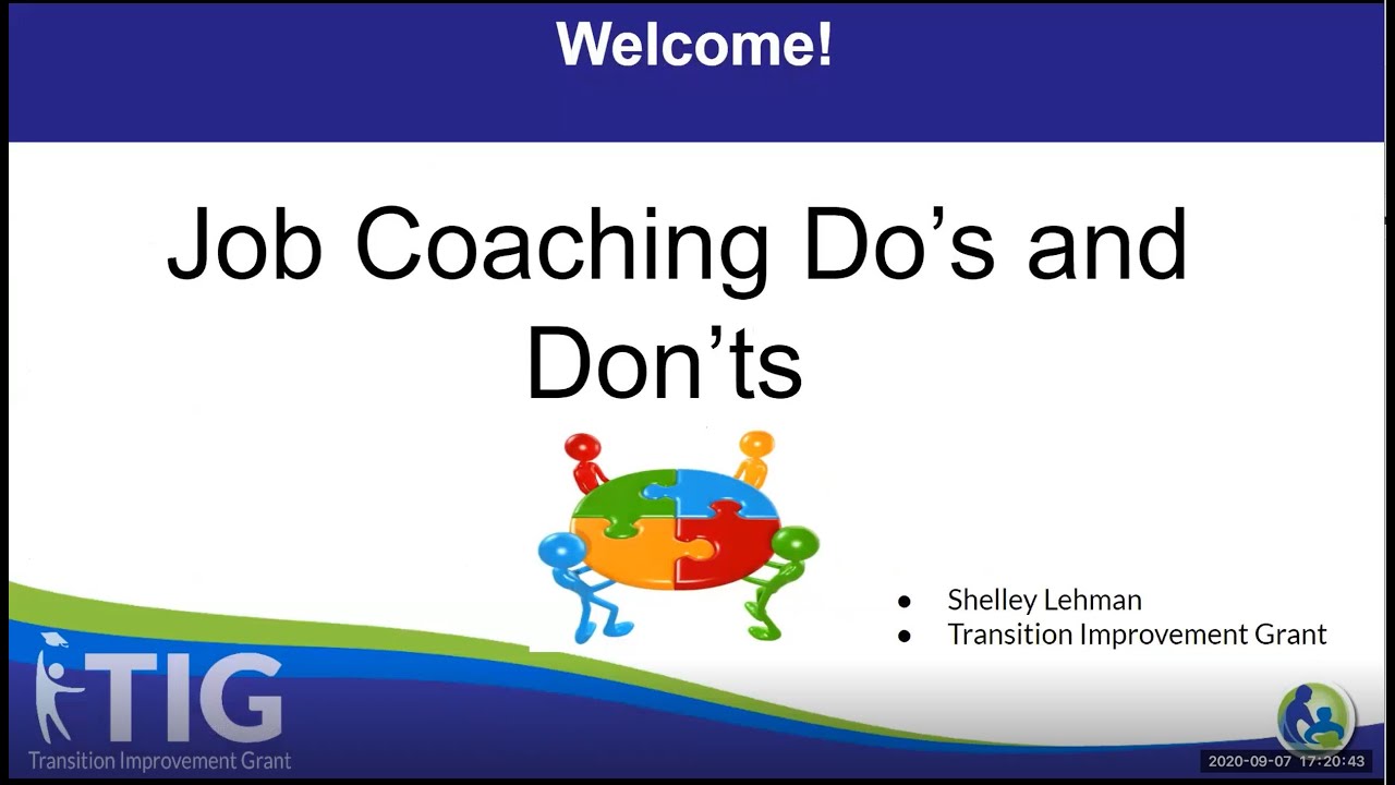 Job Coaching Do's and Don'ts