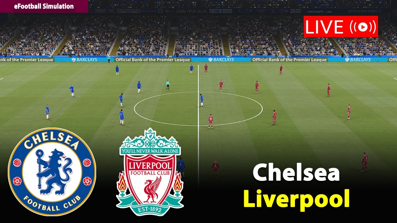 🔴Live- Chelsea vs Liverpool | England Super League 25/26 Match | PES21 Game Simulation