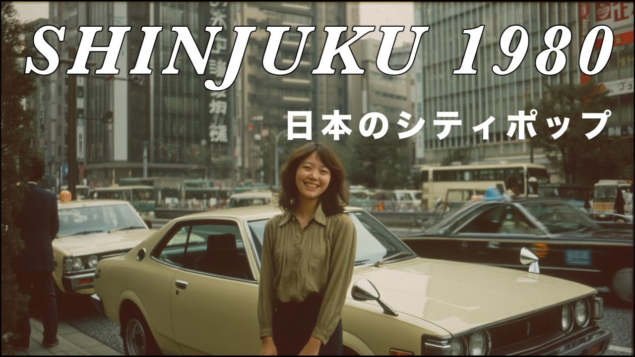 S H I N J U K U  1 9 8 0 - 日本のシティポップ | CITY POP PLAYLIST