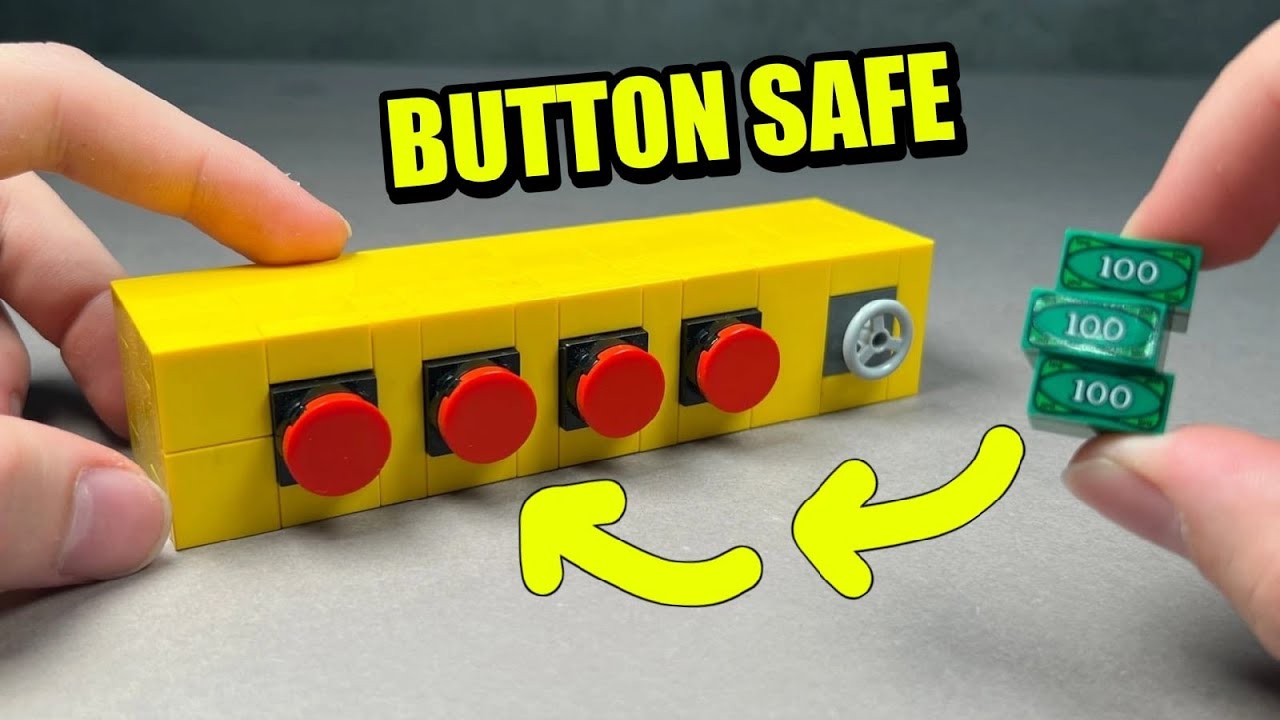 How to make a Lego Safe with 5 Buttons