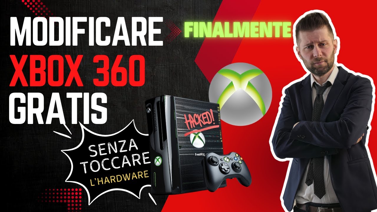 Scoperta dopo 20 ANNI la Modifica a Xbox 360 con Semplice USB: Ti Spiego Come!