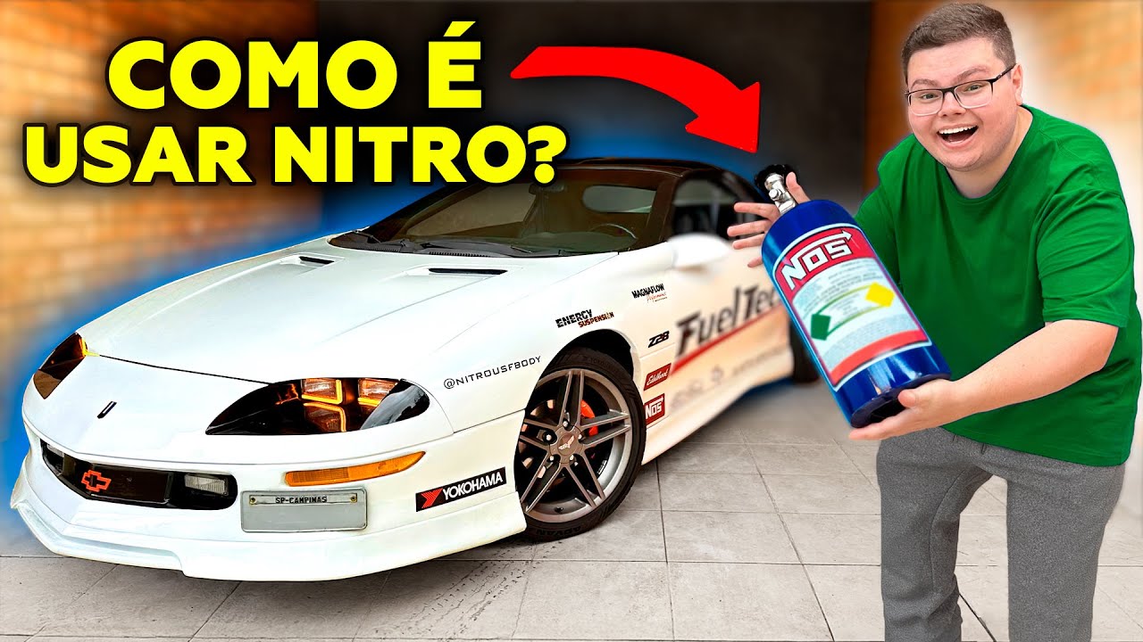 USEI NITRO NO CARRO IGUAL VELOZES E FURIOSOS! COMO FUNCIONA NA VIDA REAL