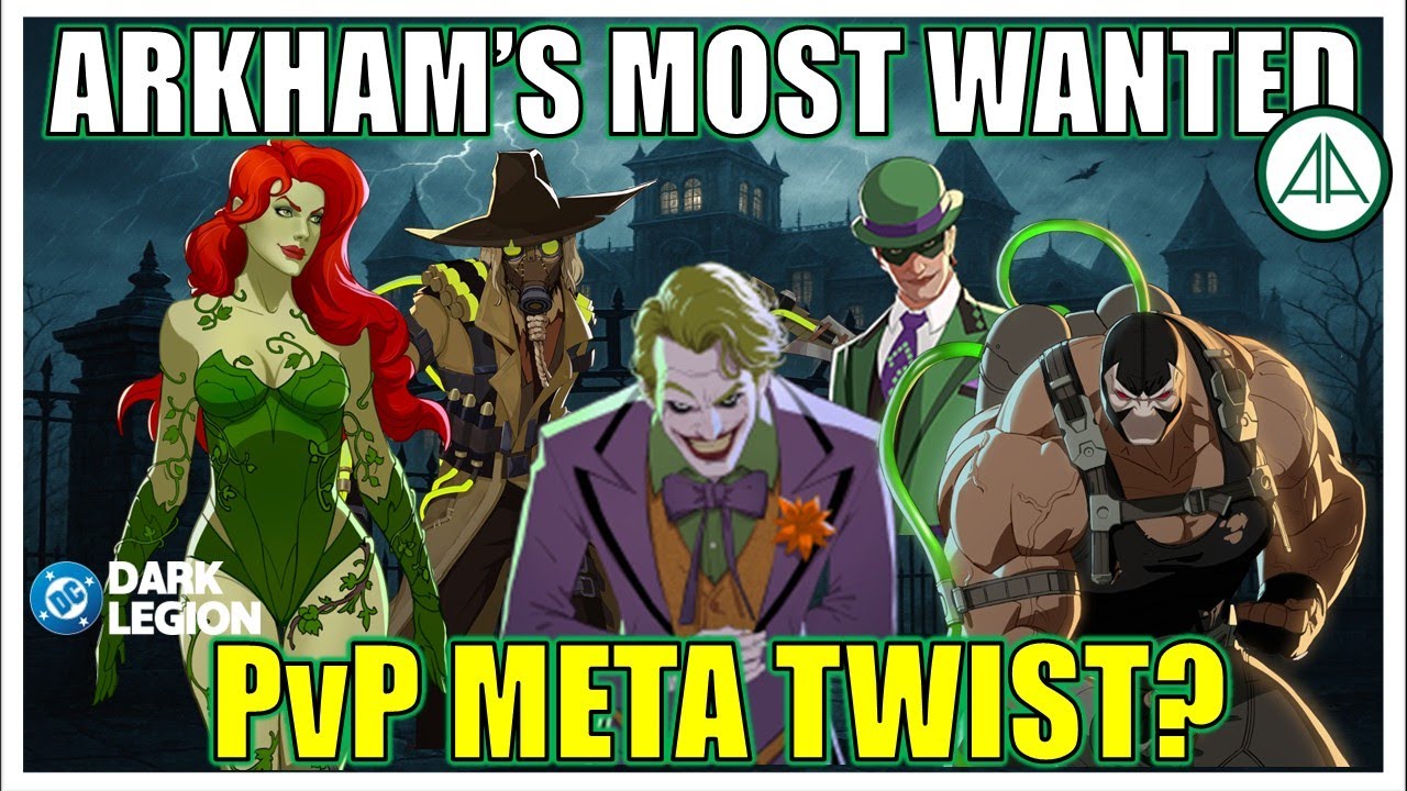 Arkham's Most Wanted: Competent or Catastrophic in PvP? | DC Dark Legion