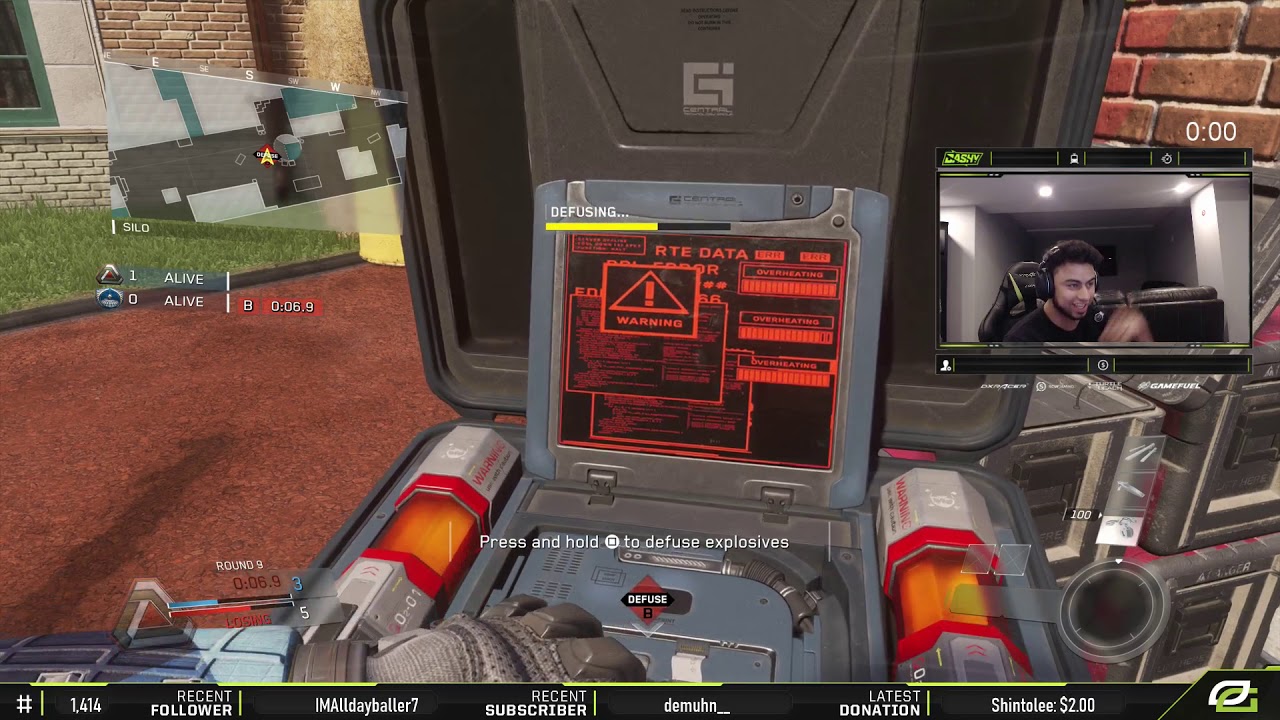OpTic Dashy играет в Infinite Warfare Challs! (4 на 4 S&D)