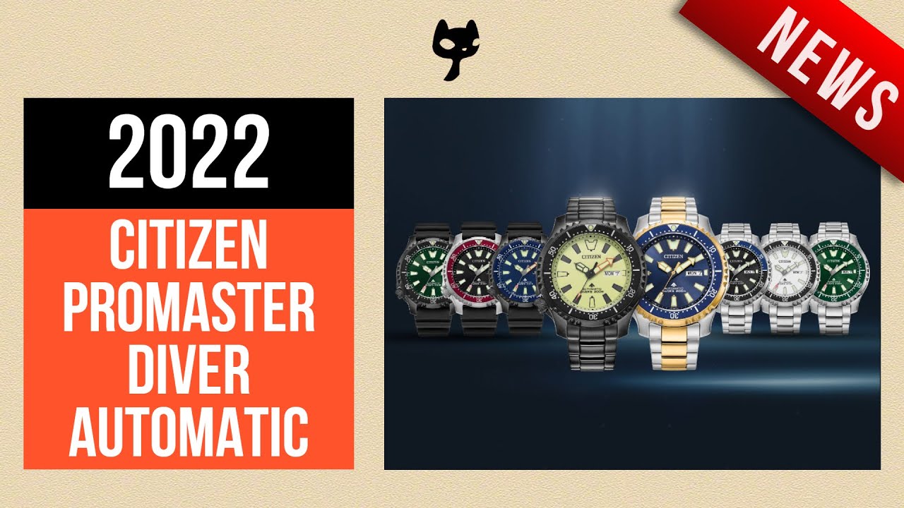 NUEVA Colección Citizen Promaster Diver Automatic 2022