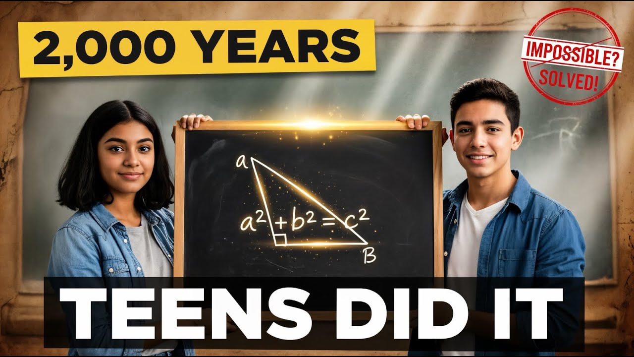 How Four Teenagers Solved a 2,000-Year-Old Math Problem?