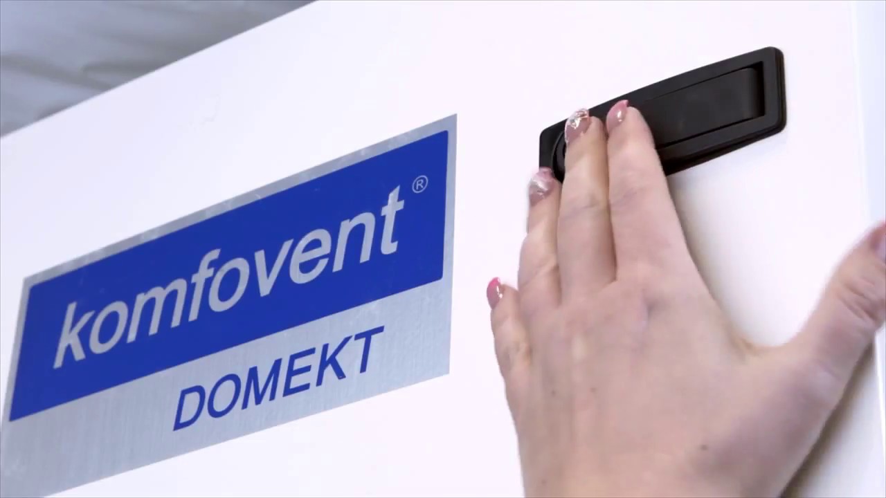 Komfovent Domekt R500 ventilatsiooniseadme õhufiltrite vahetusjuhend