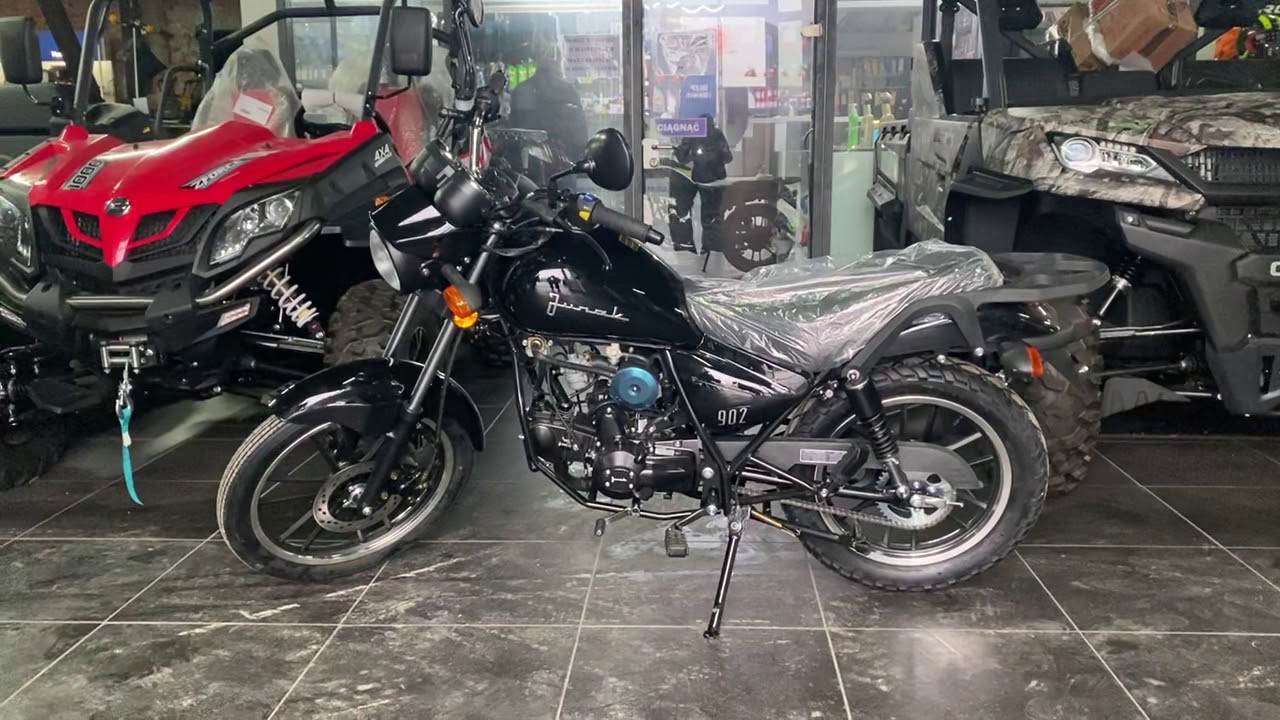 Motorower 49CC Junak 902 - prezentacja motoroweru #salon2kolka.pl