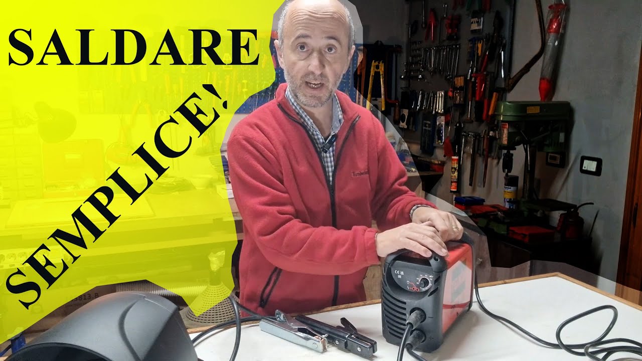 Saldare a elettrodo con Telwin Force 165. Tutti possono farlo