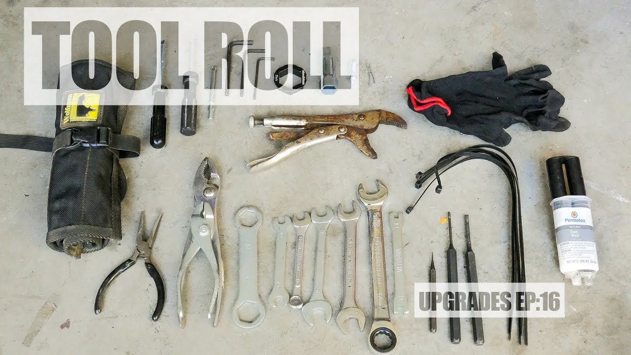XT250 Upgrades Episode 16: Wolfman Wolfy Tool Roll