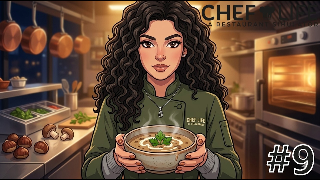 ZUPPA ALLE CASTAGNE E PORCINI/ Chef Life: A Restaurant Simulator #9 (ITA)