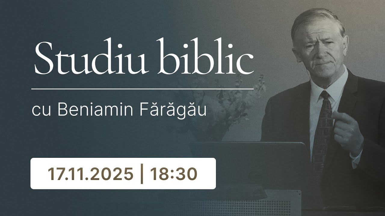 Studiul de luni seara | 1 Cor cap. 12 și 13: Darurile și roada Duhului  | Biserica Iris 17.11.2025