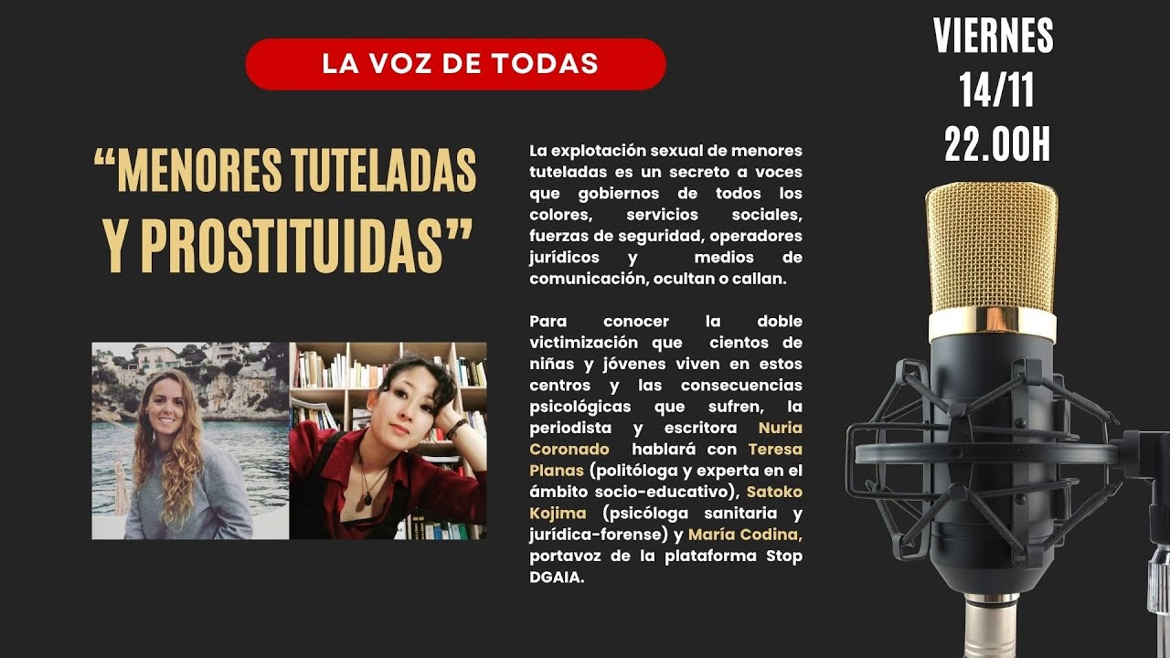 &ldquo;Menores tuteladas y prostituidas&rdquo; 📱