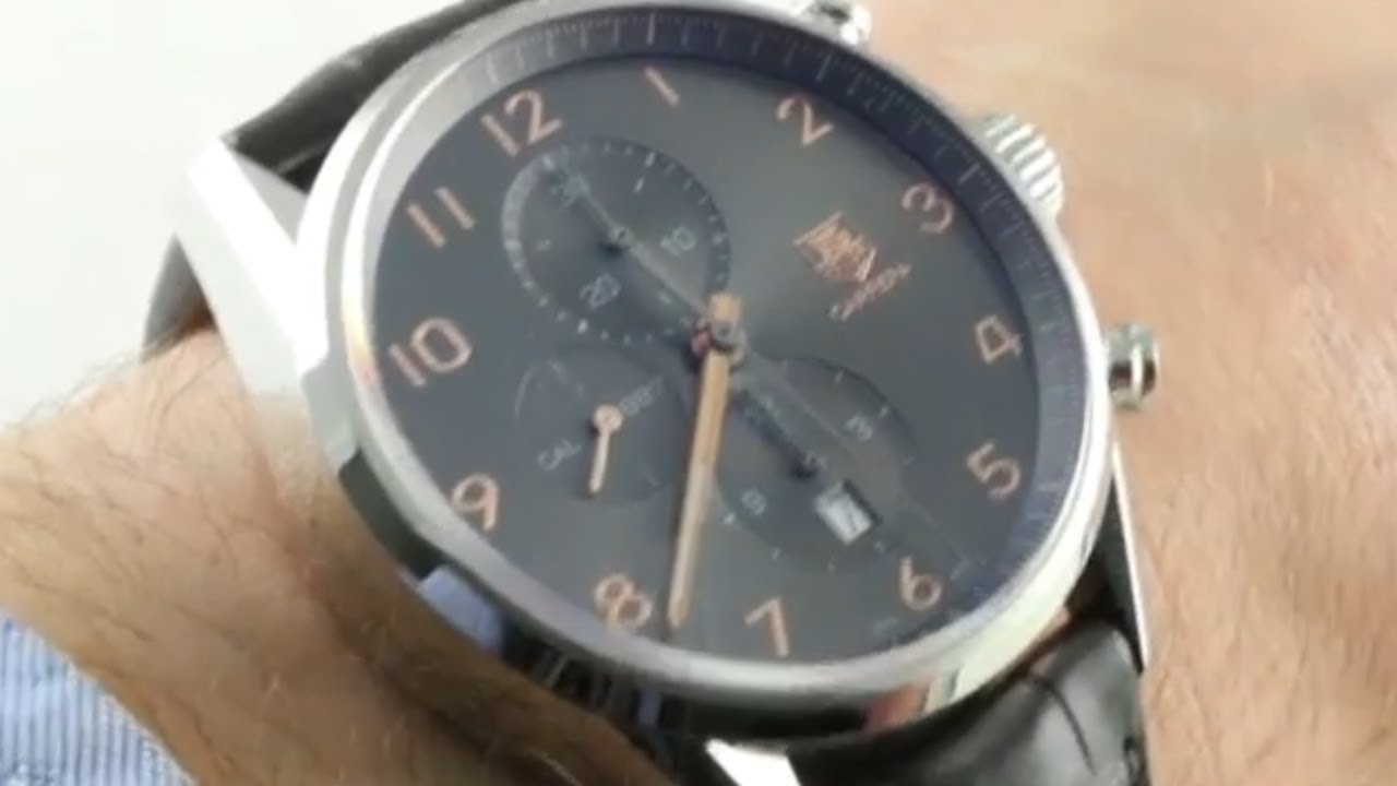 TAG Heuer Carrera Caliber 1887 Chronograph CAR2013.FC6313 Luxury Watch Review