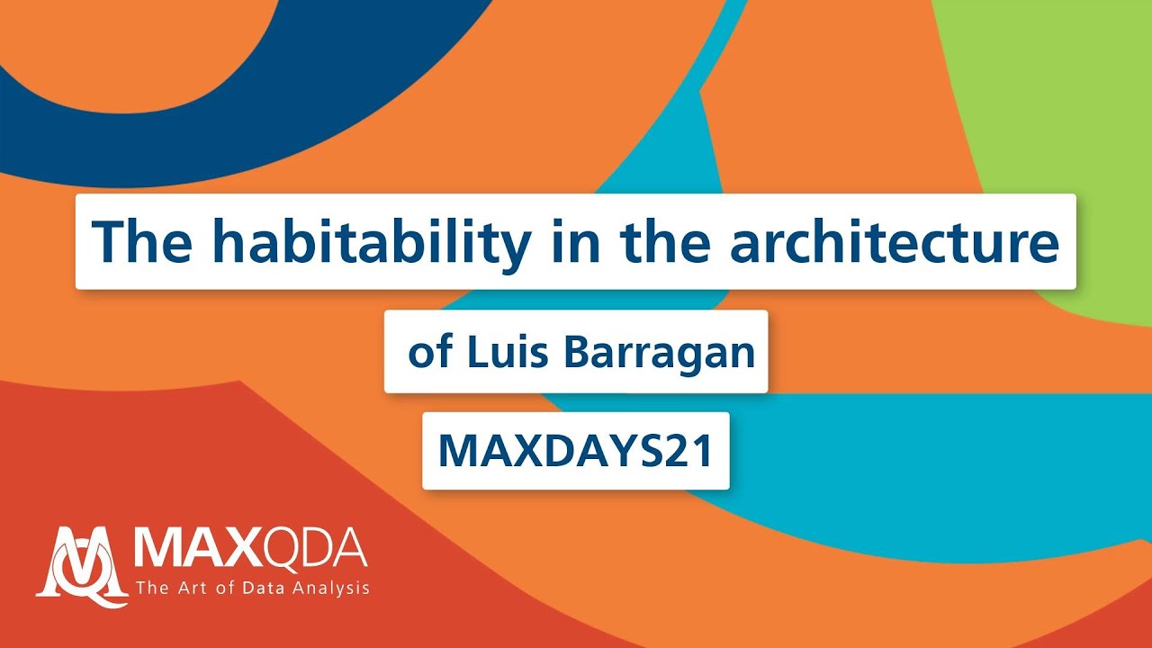 MAXDAYS Student Session: The habitability in the architecture of Luis Barraga