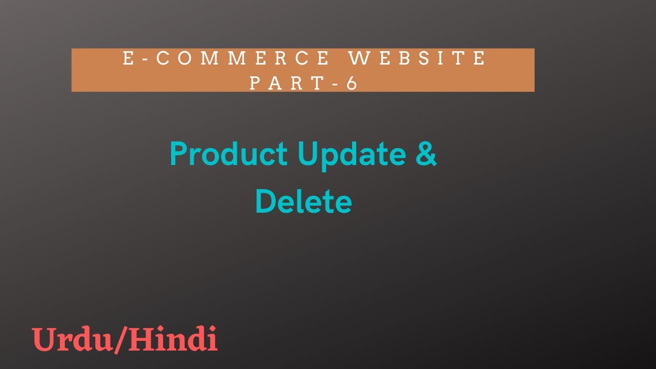 Product Update and Delete using PHP and MySQL | record update and delete in PHP