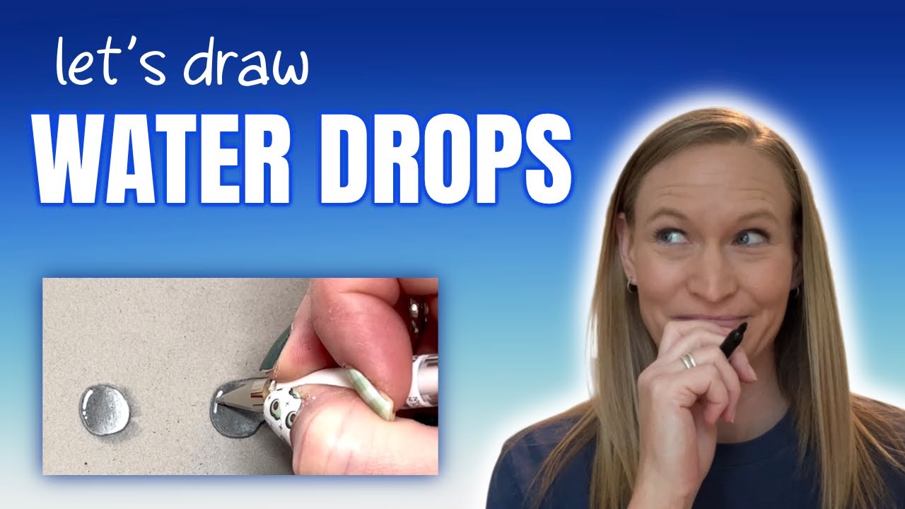 Tutorial:  How To Draw Water Drops