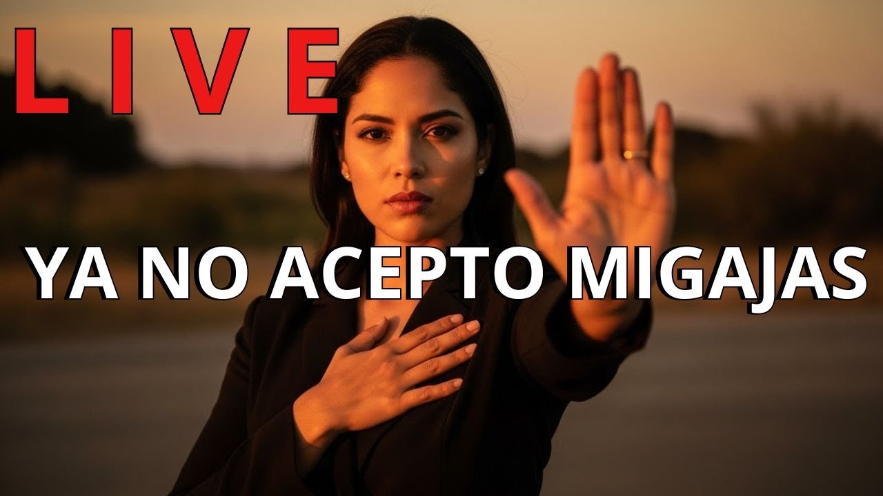 YA NO ACEPTO MIGAJAS