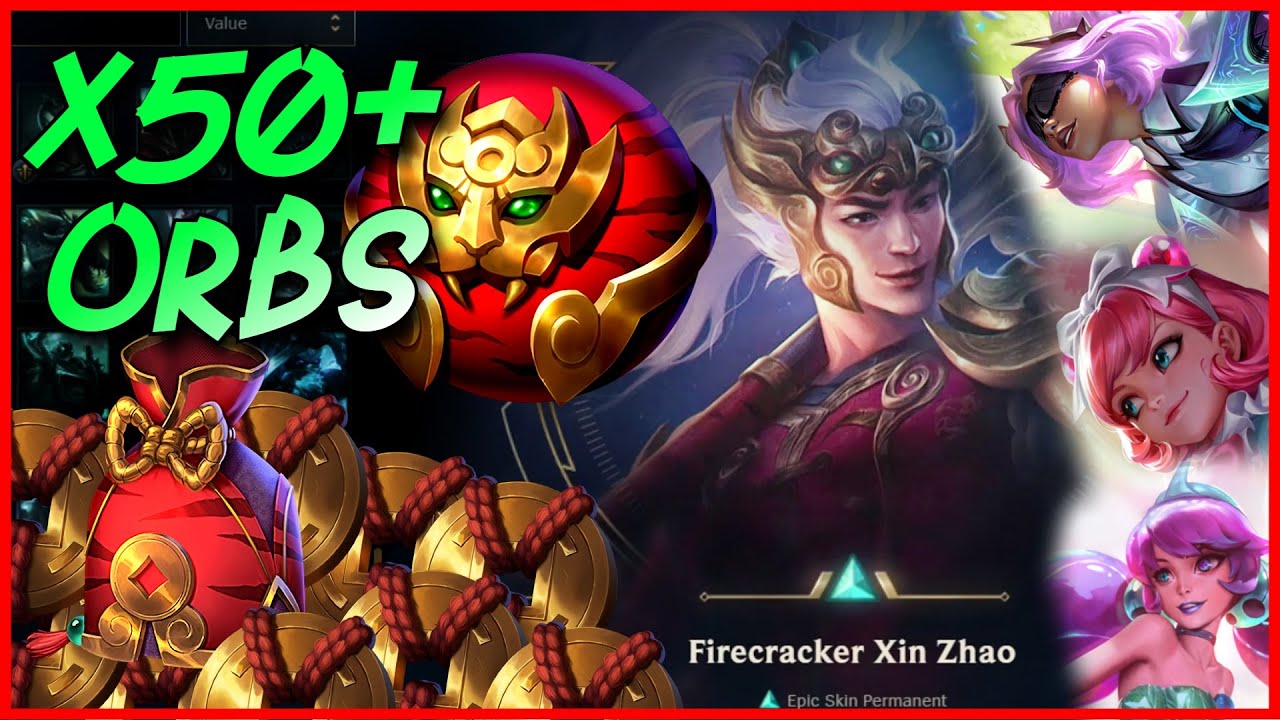 NEW 50+ FIRECRACKER ORBS OPENING | IS IT WORTH IT? | League of Legends