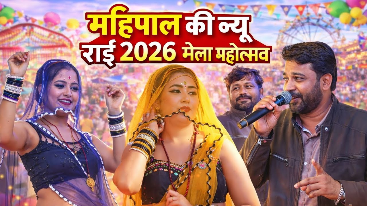 मोरे चुर गए मूग उरदा से इनके बालम डरे मुर्दा से | महिपाल ठाकुर की राई | अदोलिया मेला महोत्सव | viral