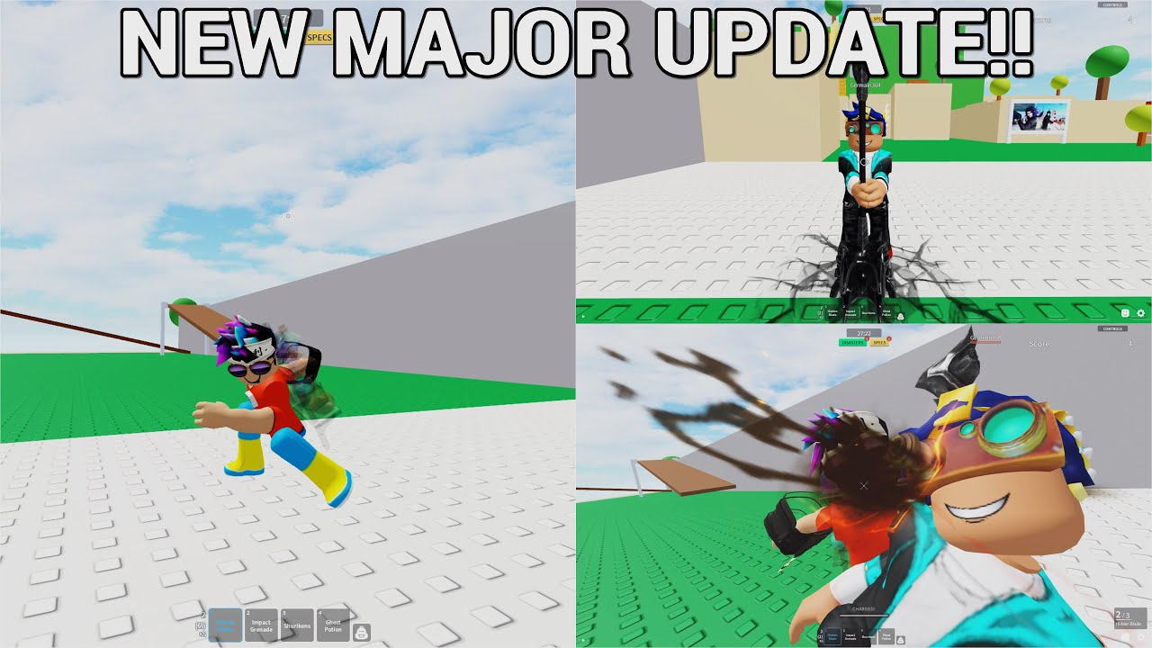 HAMMER REWORK + HIDDEN BLADE!! | (Combat Warriors)