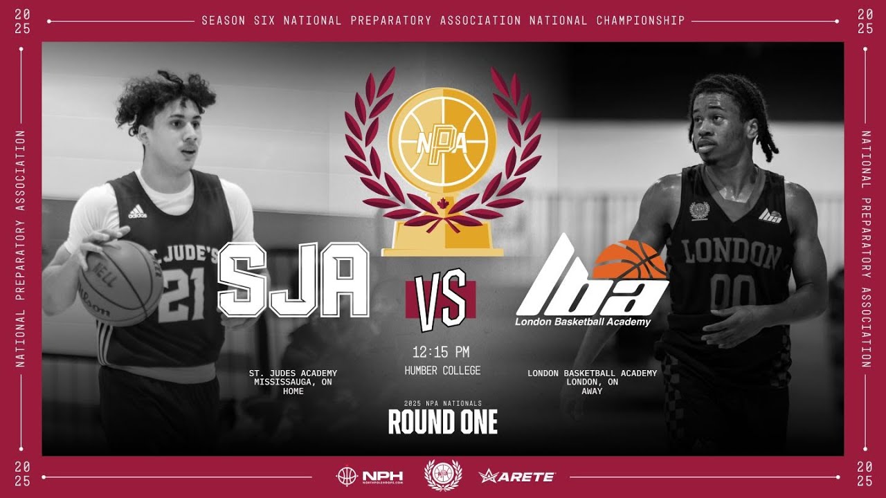 London Basketball Academy vs St. Jude's Academy | NPA  NATIONALS 2025