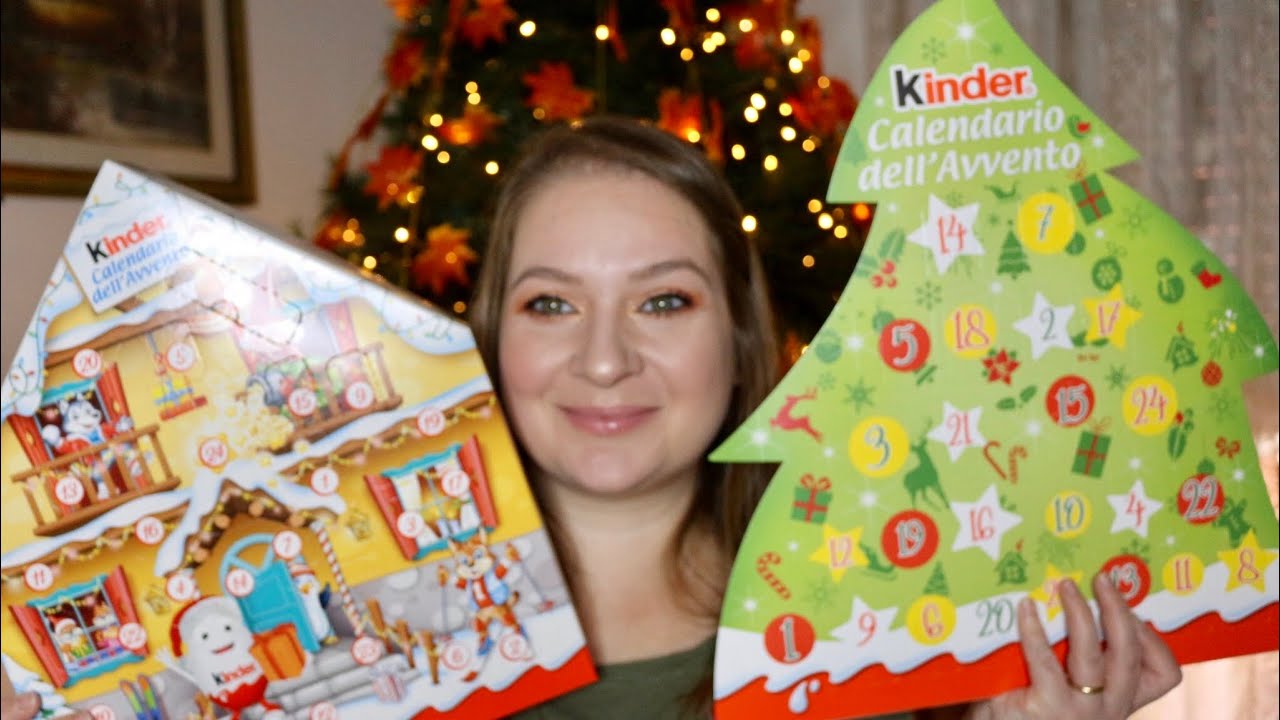 CALENDARIO DELL' AVVENTO KINDER 🎄 SEMBRA PIÙ PASQUA CHE NATALE 🤷🏼‍♀️ ADVENT CALENDAR KINDER