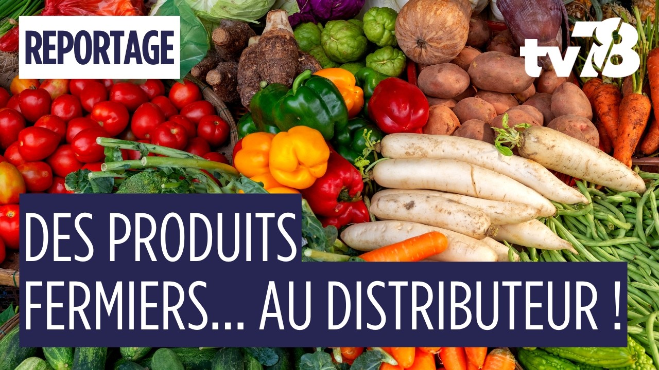 Yvelines : un distributeur automatique 100 % produits locaux installé à Jumeauville