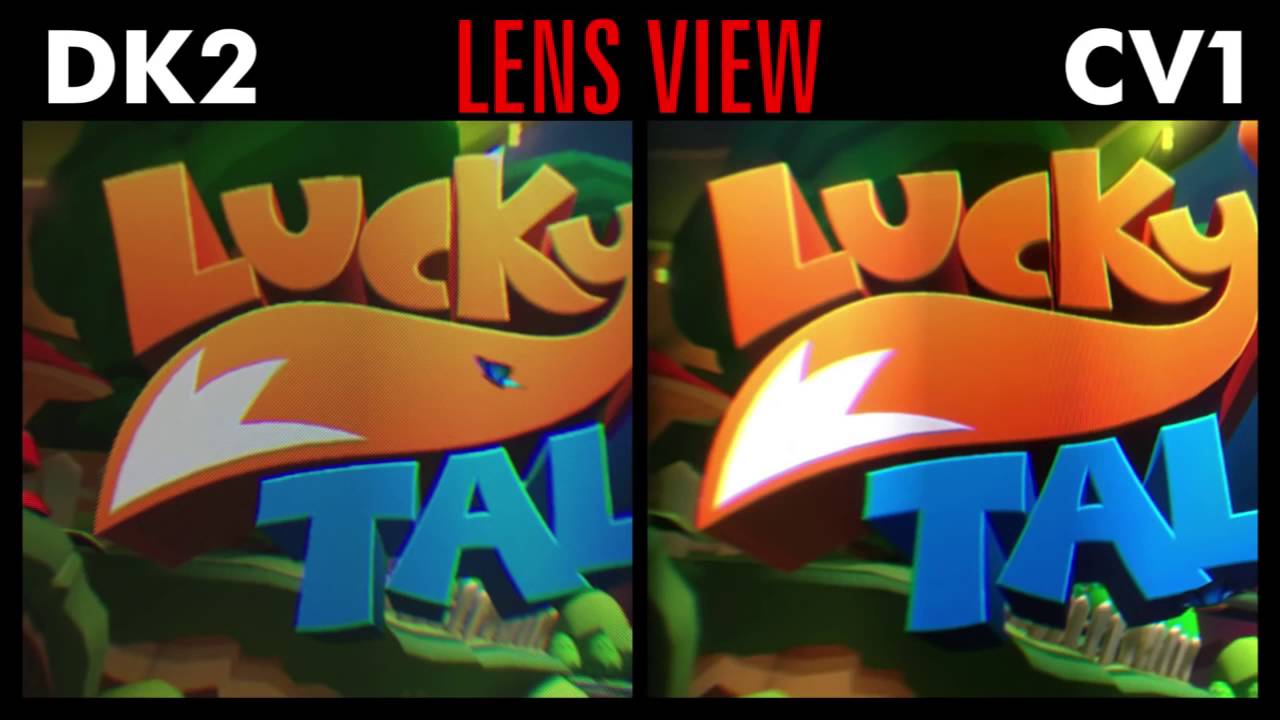 Oculus rift DK2 vs CV1
